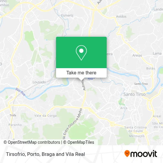 Tirsofrio map