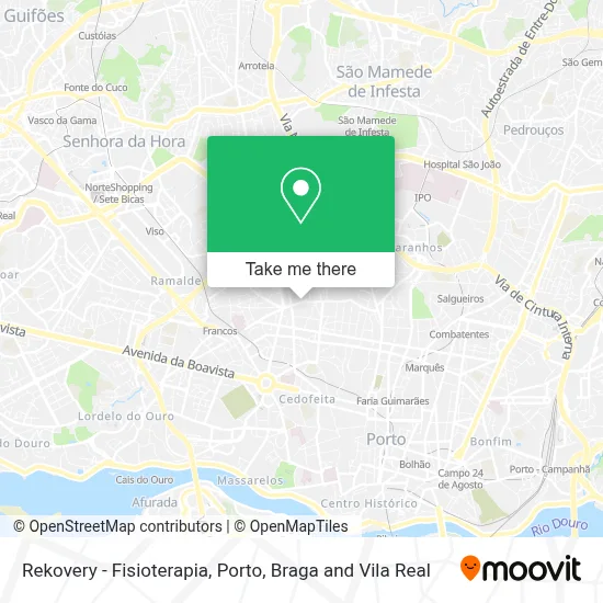 Rekovery - Fisioterapia map