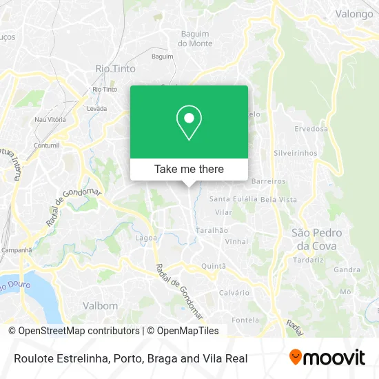 Roulote Estrelinha map