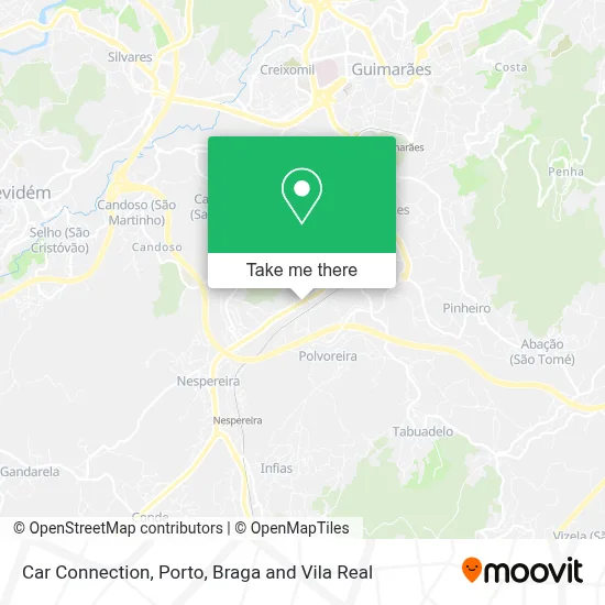 Car Connection map