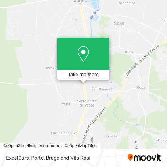 ExcelCars map
