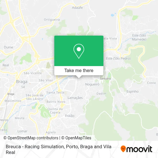 Breuca - Racing Simulation map