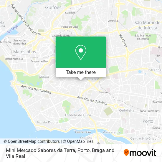 Mini Mercado Sabores da Terra map