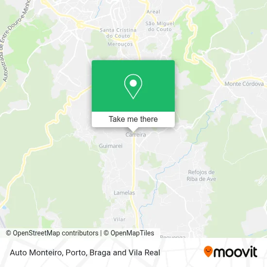 Auto Monteiro map