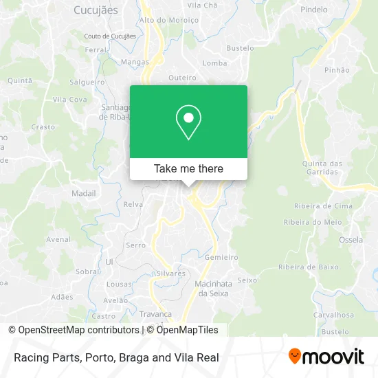 Racing Parts mapa
