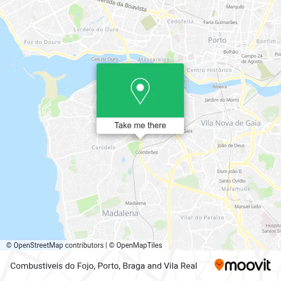 Combustiveis do Fojo map