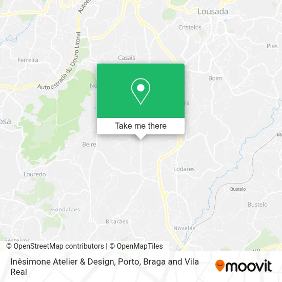 Inêsimone Atelier & Design map