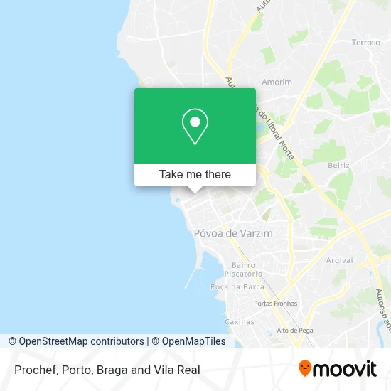 Prochef map