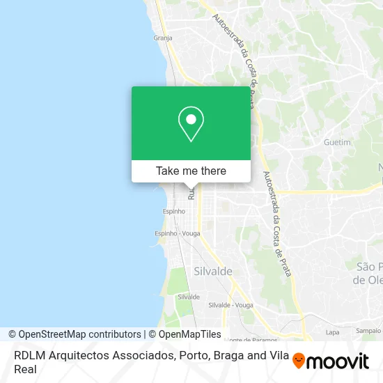 RDLM Arquitectos Associados map