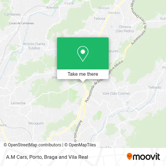 A.M Cars map