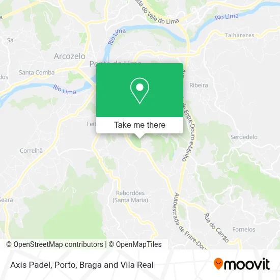 Axis Padel map