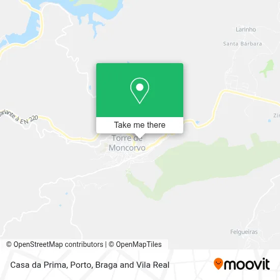 Casa da Prima map