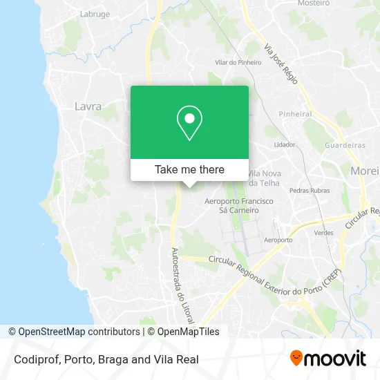 Codiprof map