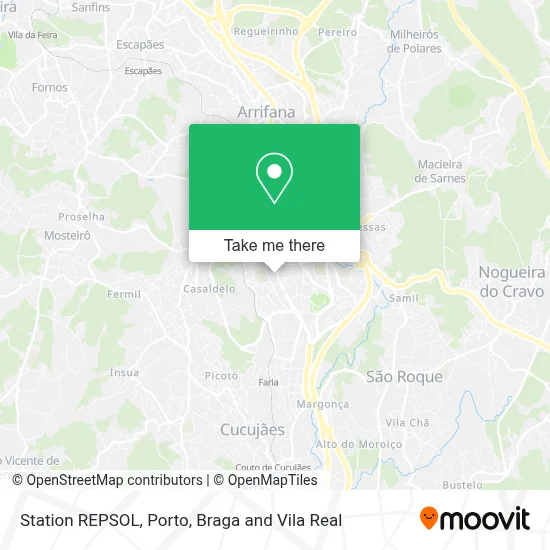 Station REPSOL map