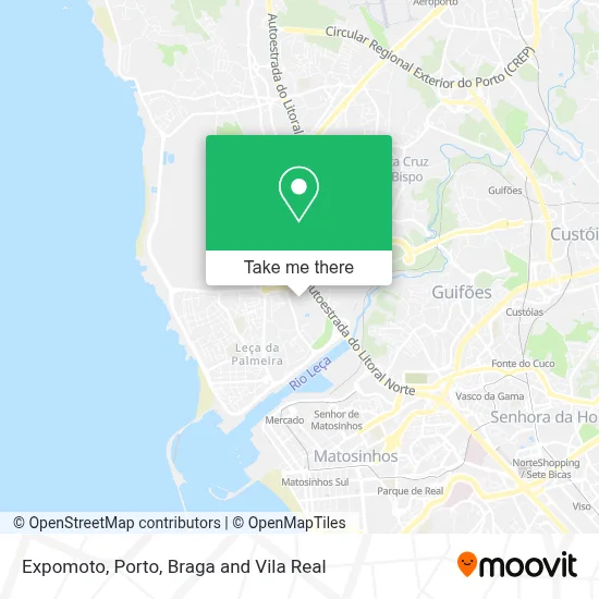 Expomoto map