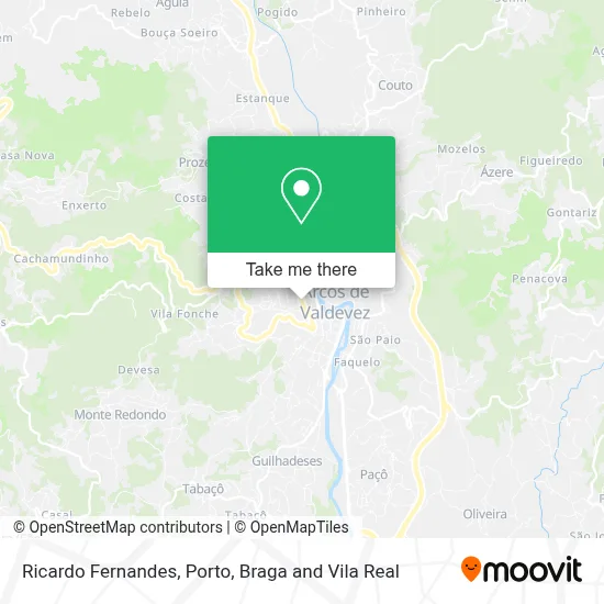 Ricardo Fernandes mapa
