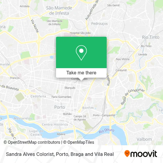 Sandra Alves Colorist map