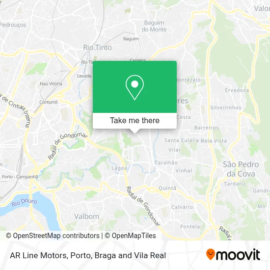 AR Line Motors map
