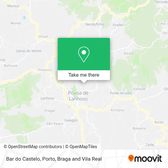 Bar do Castelo map