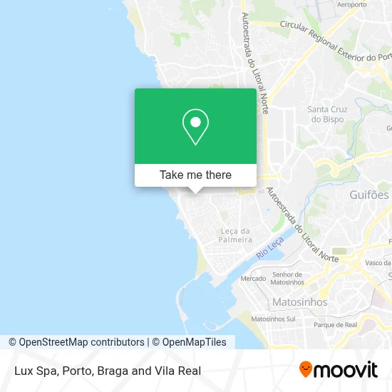 Lux Spa map