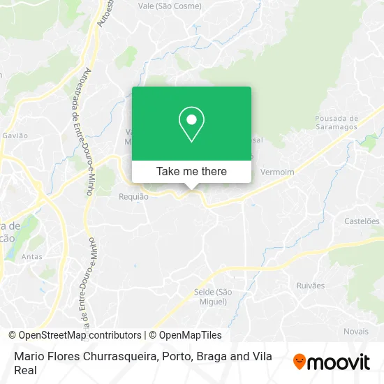 Mario Flores Churrasqueira map