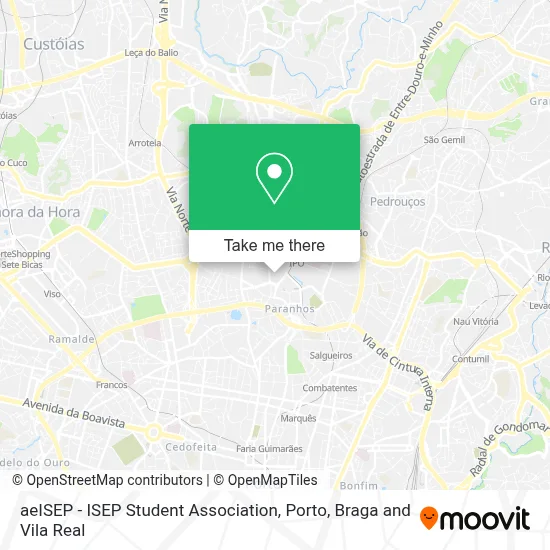 aeISEP - ISEP Student Association map