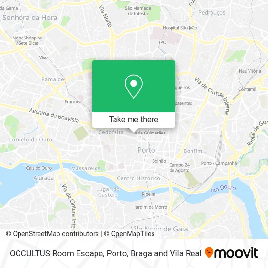 OCCULTUS Room Escape map