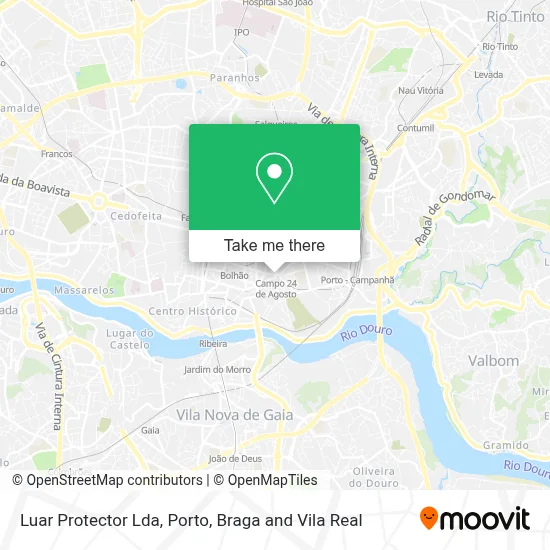 Luar Protector Lda map
