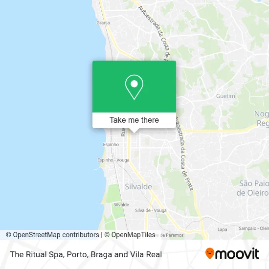 The Ritual Spa map