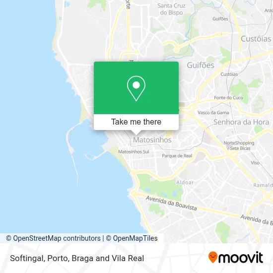 Softingal map