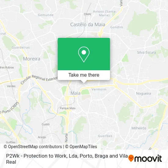 P2Wk - Protection to Work, Lda map