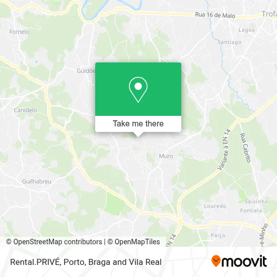Rental.PRIVÉ map