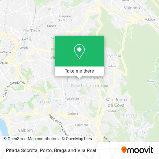 Pitada Secreta map