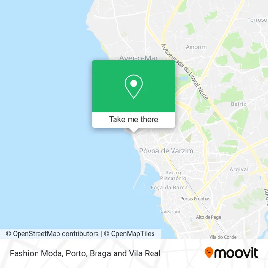 Fashion Moda map