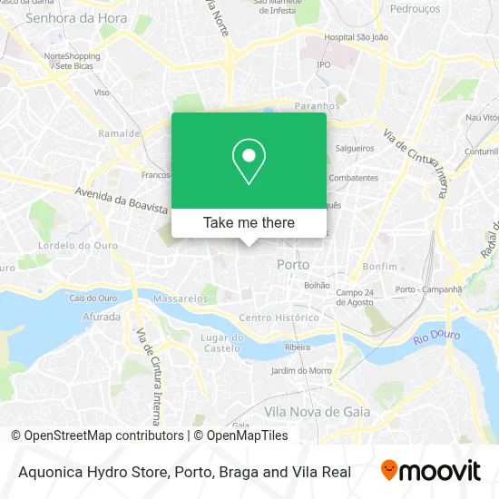 Aquonica Hydro Store map