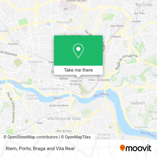 Riem mapa