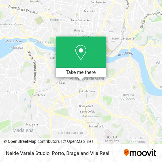 Neide Varela Studio map
