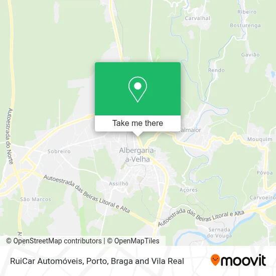 RuiCar Automóveis mapa