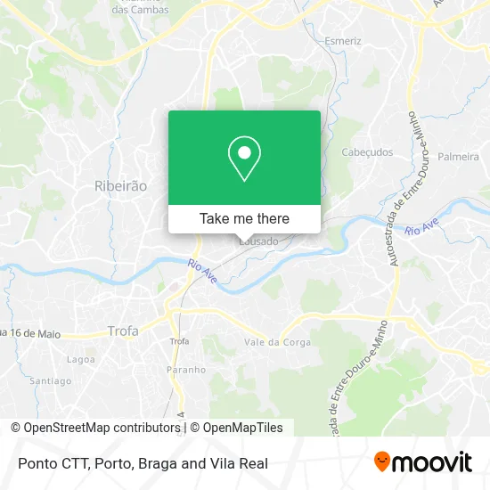 Ponto CTT map
