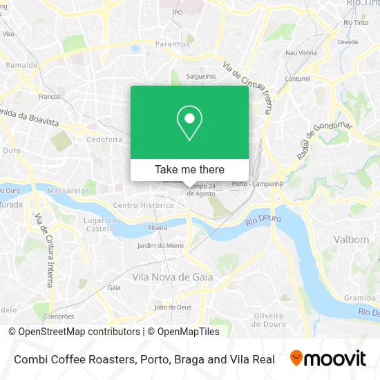 Combi Coffee Roasters map