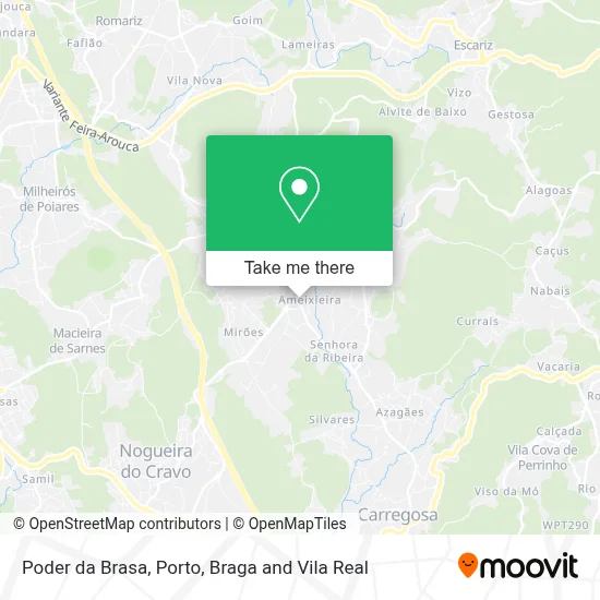 Poder da Brasa mapa