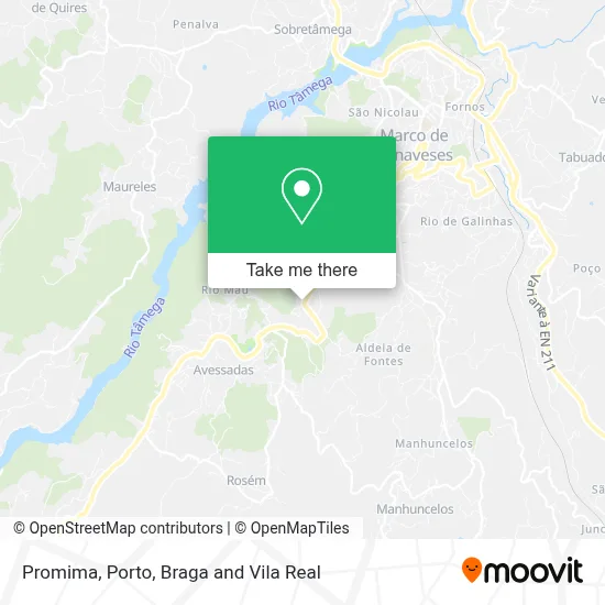 Promima map