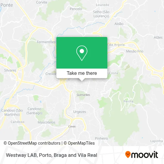 Westway LAB map