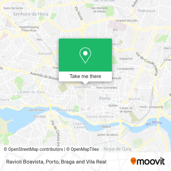 Ravioli Boavista map