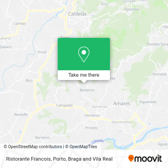 Ristorante Francois map