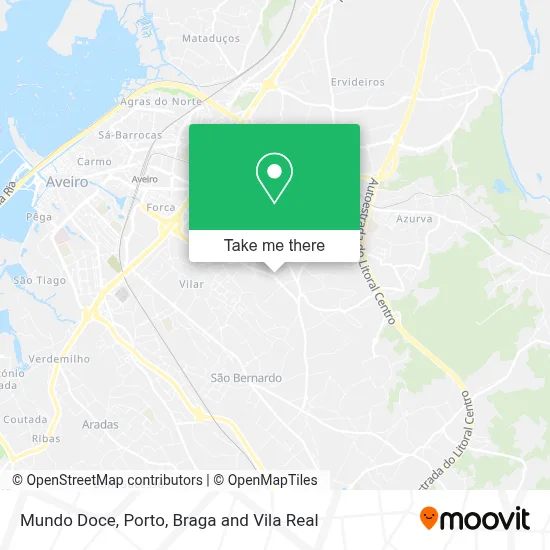 Mundo Doce map