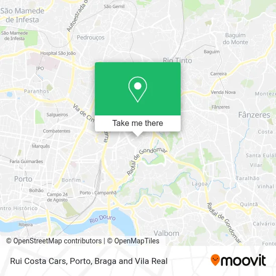Rui Costa Cars mapa