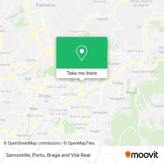 Samsonite map