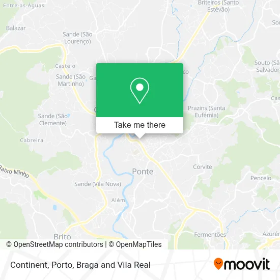 Continente map