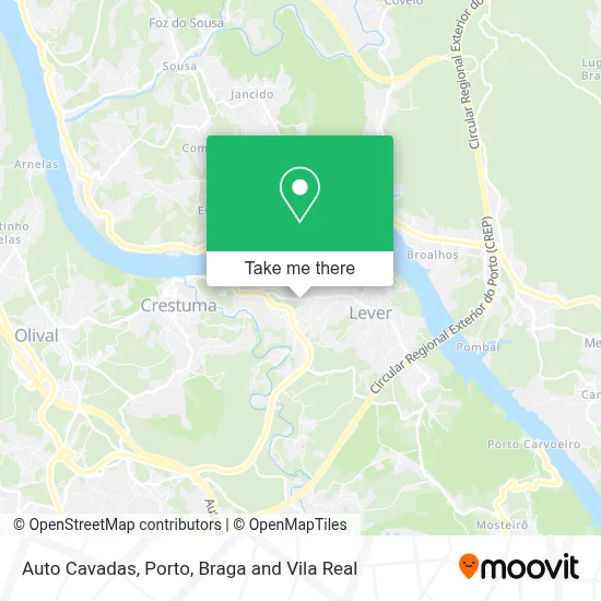 Auto Cavadas map